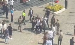 Bursa'da adliye önünde ortalık savaş alanına döndü: