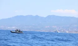 Girne açıklarında batan geminin yeri tespit edildi