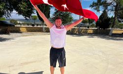 Almanya'dan Denizli Buldan'a koşarak 53 günde ulaştı