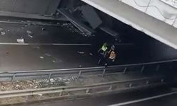 Bursa'da yağışlı havada korkutan kaza!