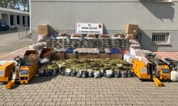 Bursa'da 3,2 milyon liralık kaçak tütün ve sigara ele geçirildi