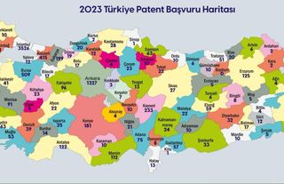 Türkiye’nin Sınai Haklar Haritası Çıktı