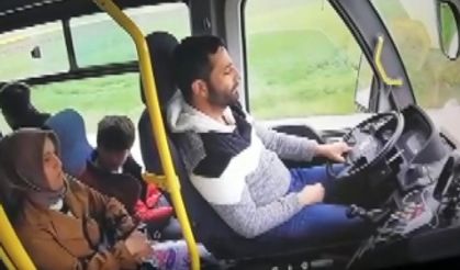 Uykuya dalan otobüs şoförü gözünü tarlada açtı, yolcular ölümden döndü