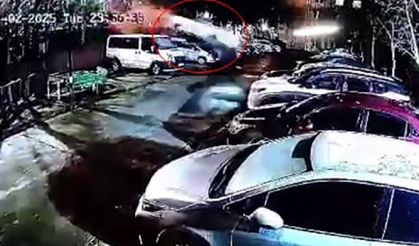 Patronunun aracıyla öyle bir kazaya karıştı ki!
