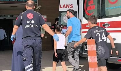 İnegöl'de çocuğun diline bıçak saplandı