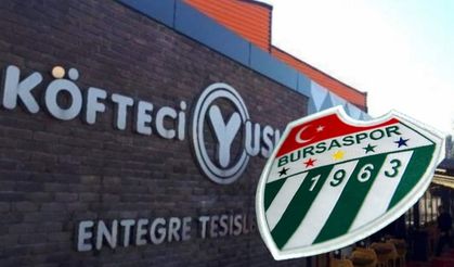 Köfteci Yusuf’tan Bursaspor’a destek
