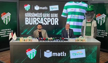 Bursaspor'un göğüs sponsoru Yörsan oldu