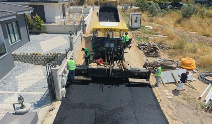 Nilüfer'de asfalt çalışmaları hız kazandı