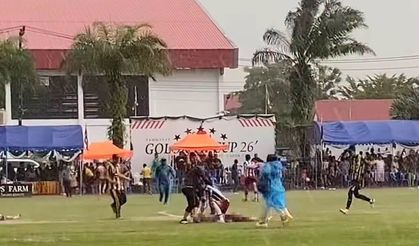 Tayland'da maç sırasında sahaya yıldırım düştü: 1 ölü, 9 yaralı