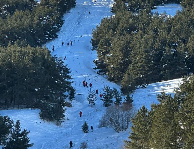 Palandöken'deki Çığ Böyle Geldi