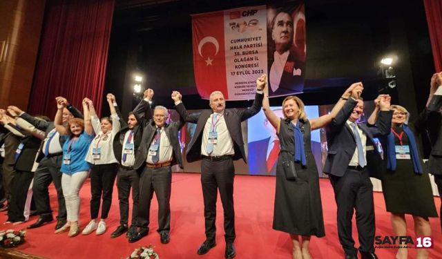 CHP Bursa İl Başkanlığına Nihat Yeşiltaş seçildi