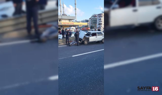 Kendi Sürdüğü Arabayla Kendini Ezdi!