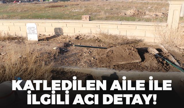 Afyon'da 4 Kişinin Katledildiği Olayda Acı Detay!