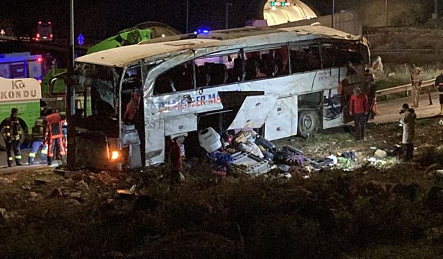 Mersin'de Yolcu Otobüsü Devrildi: 9 Ölü, 30 Yaralı