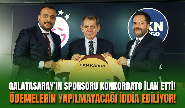 Galatasaray'ın Sponsoru GKN Kargo Konkordato İstedi!