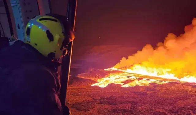 İzlanda'da Yanardağ 3'üncü Kez Patladı