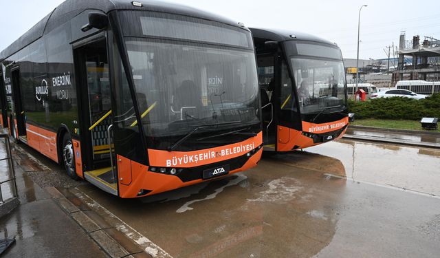 Bursa'da  Toplu Ulaşımda ‘Elektrikli Otobüs' Dönemi!