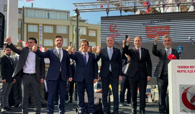 Fatih Erbakan Bursa'da Büyük İlgi Gördü