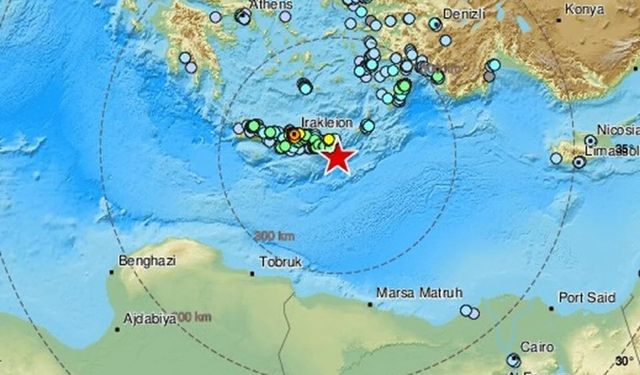 Yunanistan'da Şiddetli Depremler!