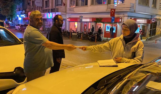 Bursa'da Duyarlı Vatandaşın Hareketi Takdir Topladı