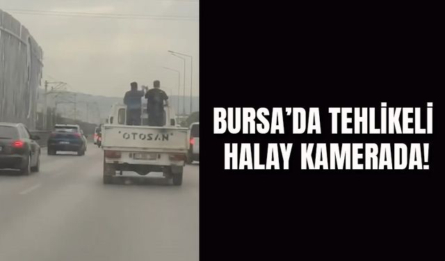 Bursa'da Tehlikeli Halay Kamerada!