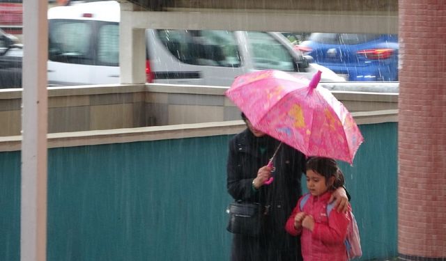Bursa'ya Şiddetli Yağış Uyarısı!