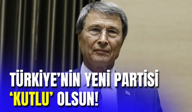 Eski İYİ Partili Yusuf Halaçoğlu Kutlu Partisini Kuruyor!
