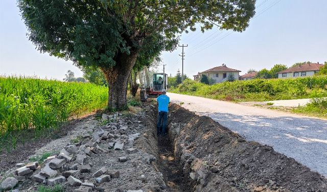 Sakarya'da 2 mahalle daha Büyükşehir’in altyapı hizmetiyle buluşuyor