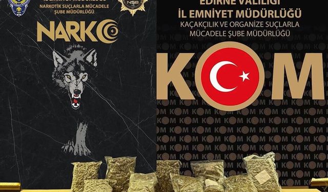 Kapıkule’de kokaini vücuduna saran tır sürücüsü tutuklandı