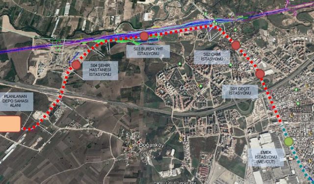 Şehir Hastanesi Emek hattı 2026'nın ilk yarısında tamamlanacak