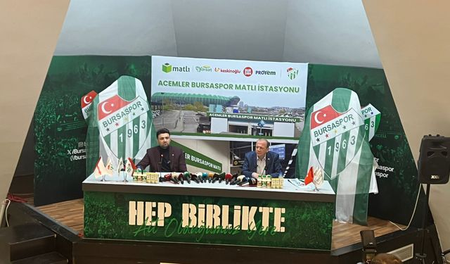 Acemler Metro İstasyonu, Acemler Bursaspor Matlı İstasyonu Oldu