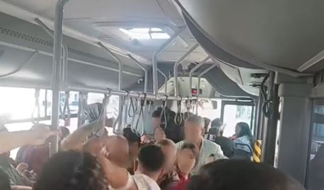 Taciz iddiası otobüsü karıştırdı, tekme tokat kavga ettiler
