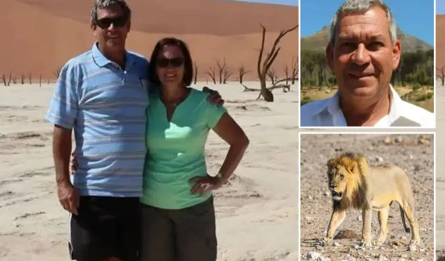 Aslan, Namibya'da safari kampındaki Alman iş insanını yedi