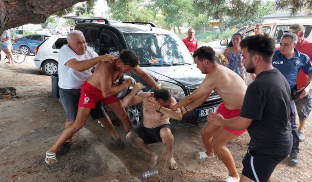 Cankurtarandan vatandaşa ‘Neden işime karıştın?’ dayağı