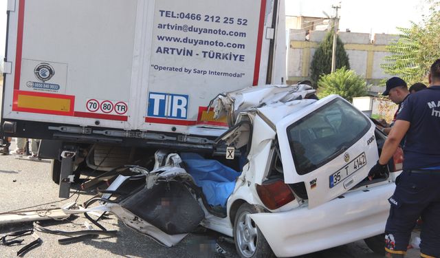 Turgutlu’da feci kaza: 2 kardeş hayatını kaybetti