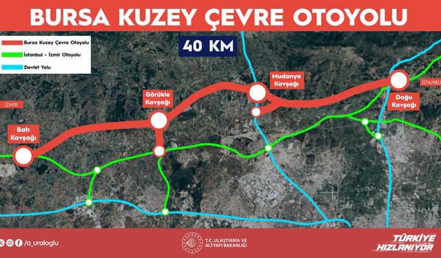 Bursa’ya ulaşımda büyük hamle