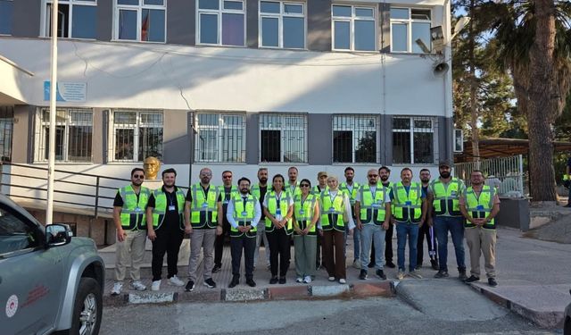 Ayel Yapı, Sındırgı'da hasar tespit için sahada