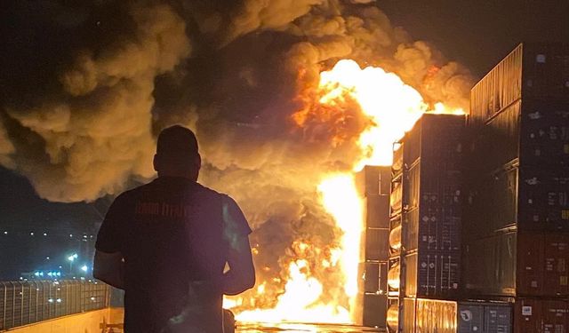 Aliağa Limanı’nda facia önlendi