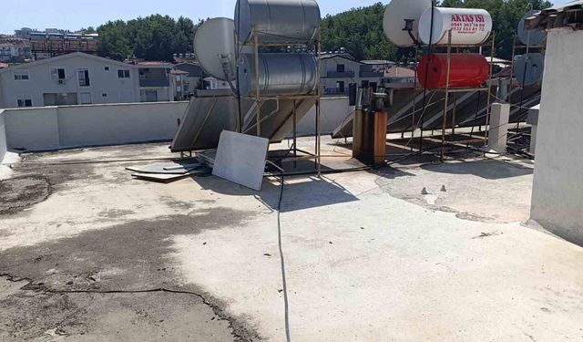 Evde unuttuğu anahtar sonu oldu!!