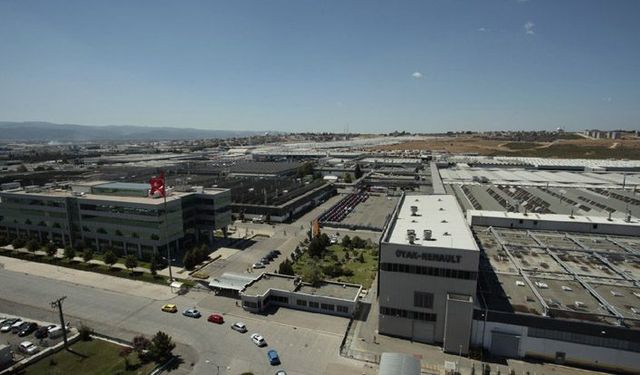 Bursa'da kurumlar vergisi listesinin zirvesinde RENAULT var