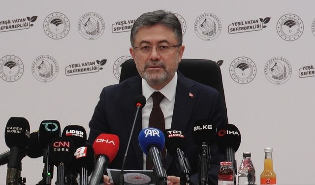 1 yılda 550 milyon fidan ve tohum toprakla buluşacak