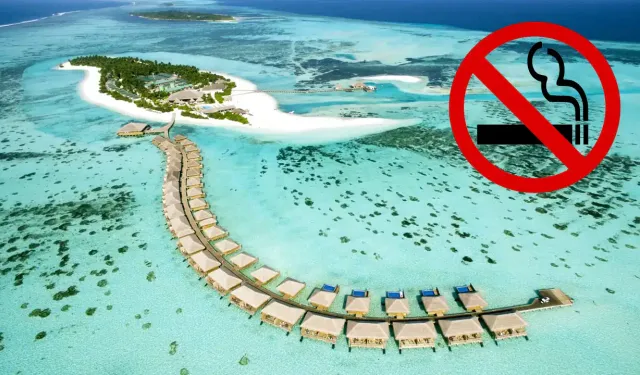 Maldivler’de sigara yasaklandı!!