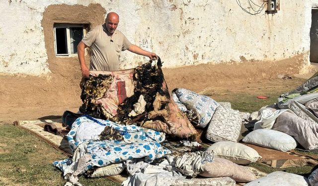 Şanlıurfa'da tuhaf olay: Gittikleri her yer yanıyor