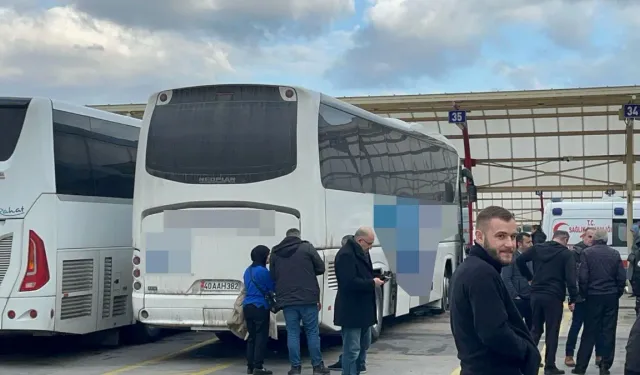 Uyuyor zannedilen yolcunun öldüğü anlaşıldı