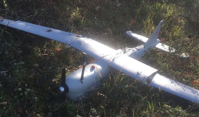 İzmit'te kırsal alana İHA düştü