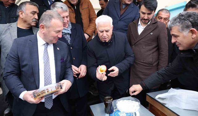 Büyükşehir'den dağ yöresine arı kovanı desteği