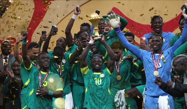 Afrika Uluslar Kupası şampiyonu Senegal