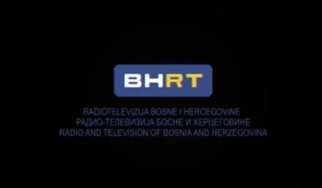 Bosna Hersek devlet televizyonu, ekran kararttı