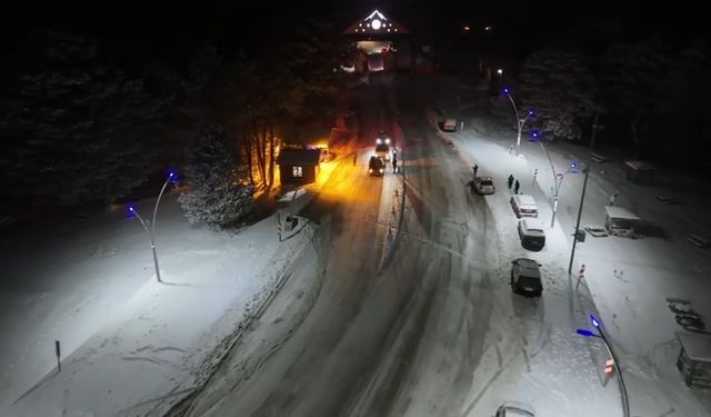 Uludağ'da kar kalınlığı 160 santime ulaştı