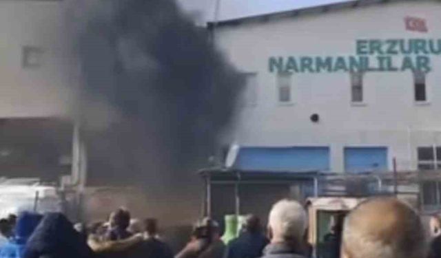 Bursa'da yangını vatandaşlar film izler gibi izledi